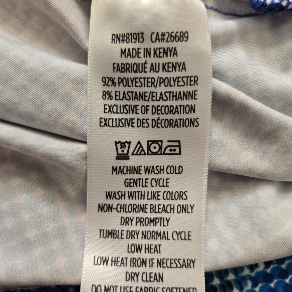 Robert Graham Golf Polo Shirt 2XL Geometric Pattern. Multicolor - Picture 13 of 13